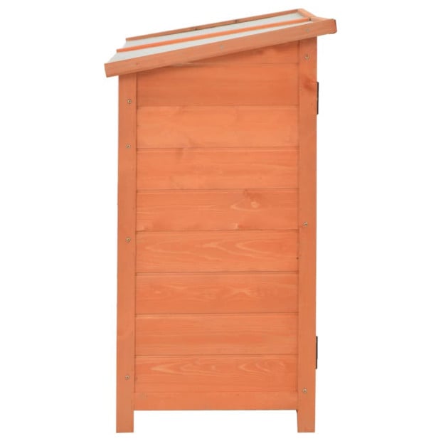 Garden Storage Shed 120x50x91 Cm Wood Image 7