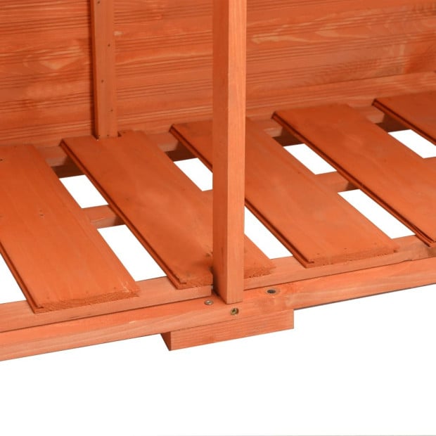 Garden Storage Shed 120x50x91 Cm Wood Image 10
