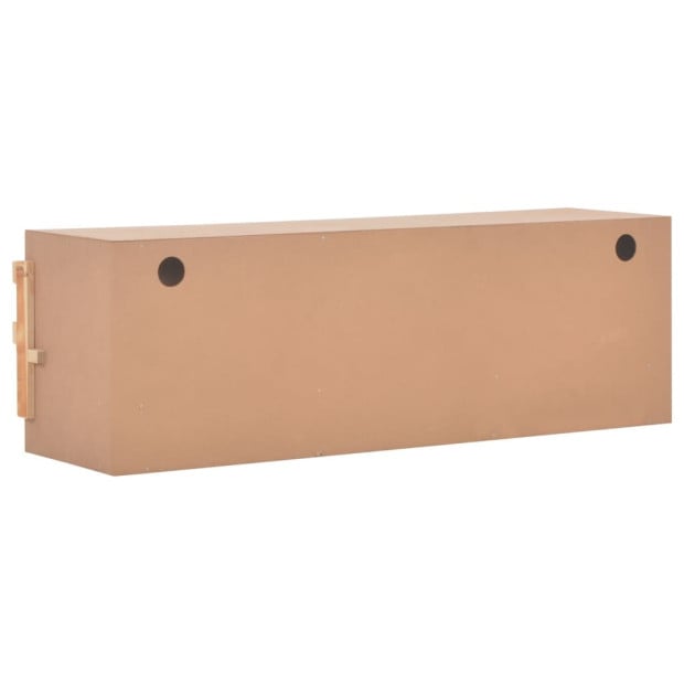 Chicken Laying Nest 5 Compartments 117x33x38 Cm Solid Pine Wood Image 7