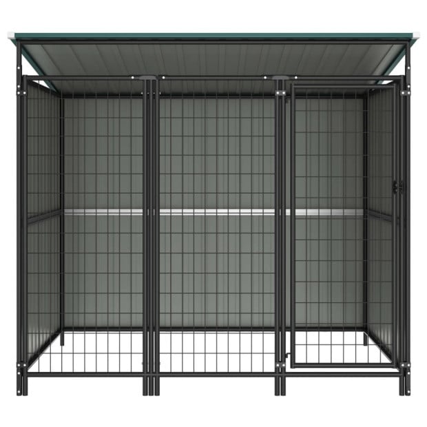 Outdoor Dog Kennel 193x133x163 Cm Image 3