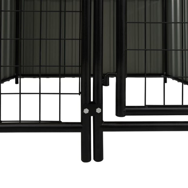 Outdoor Dog Kennel 253x133x163 Cm Image 6