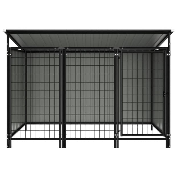 Outdoor Dog Kennel 193x133x113 Cm Image 3