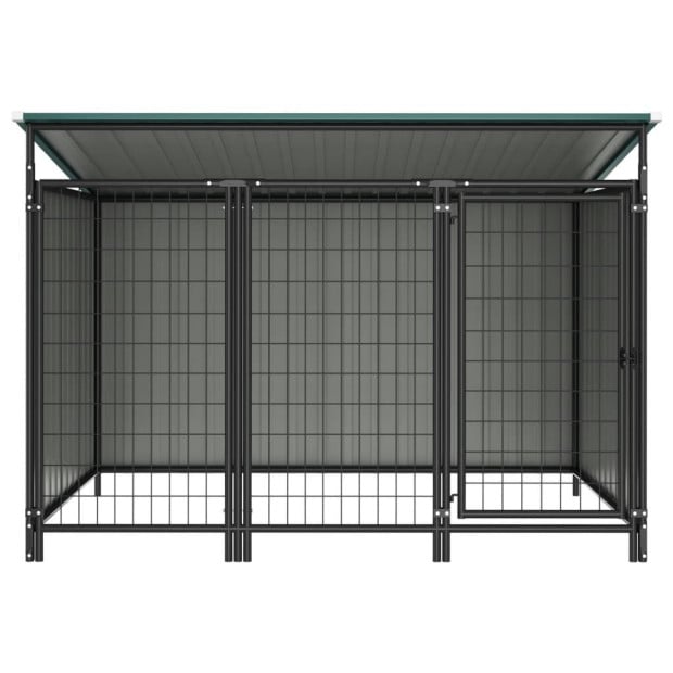 Outdoor Dog Kennel 193x133x113 Cm Image 3