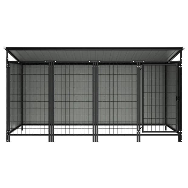 Outdoor Dog Kennel 253x133x113 Cm Image 3