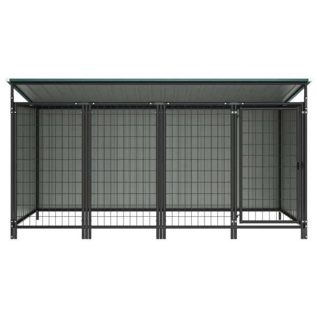Outdoor Dog Kennel 253x133x113 Cm Image 3