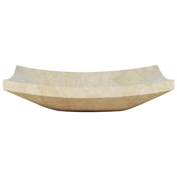 Sink 50x35x12 Cm Marble Cream Image 4