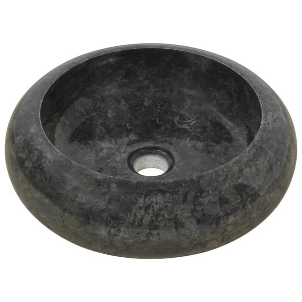 Sink 40x12 Cm Marble Black Image 4