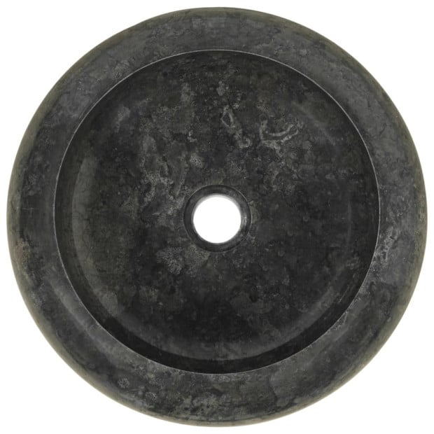 Sink 40x12 Cm Marble Black Image 5