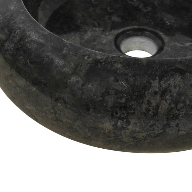 Sink 40x12 Cm Marble Black Image 6