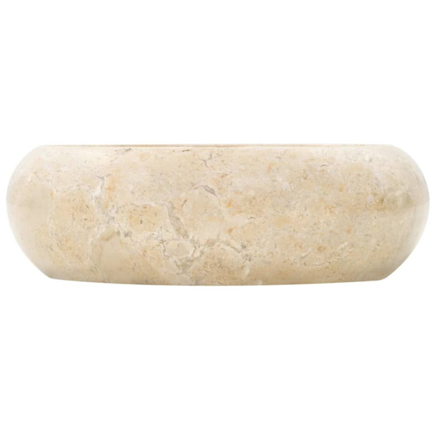 Sink 40x12 Cm Marble Cream Image 2