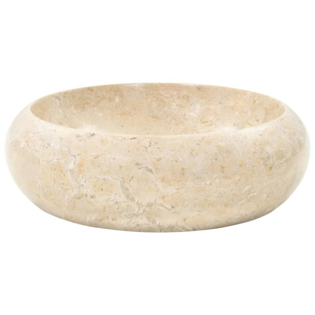 Sink 40x12 Cm Marble Cream Image 3