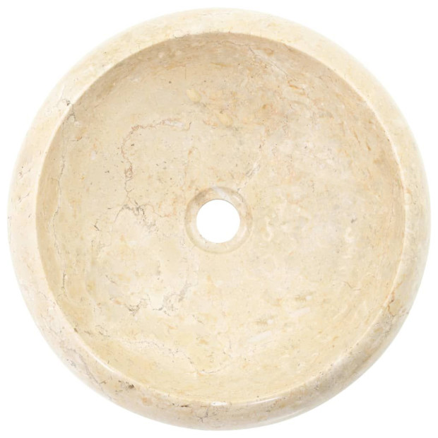 Sink 40x12 Cm Marble Cream Image 5