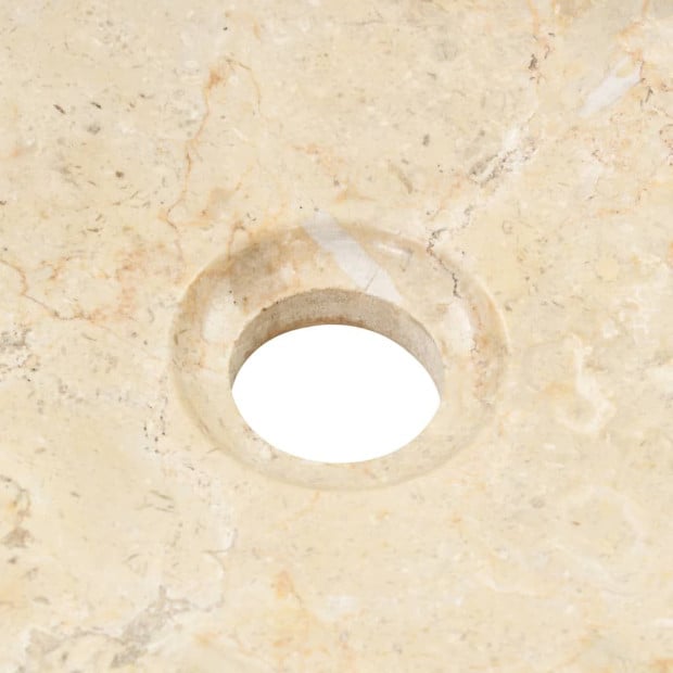 Sink 40x12 Cm Marble Cream Image 7