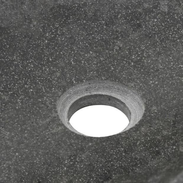 Wash Basin River Stone Oval 60-70x38-45x12 Cm Image 6