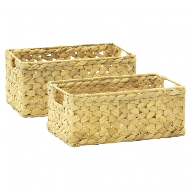 4 Piece Bathroom Set Water Hyacinth Image 9