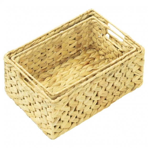 4 Piece Bathroom Set Water Hyacinth Image 10