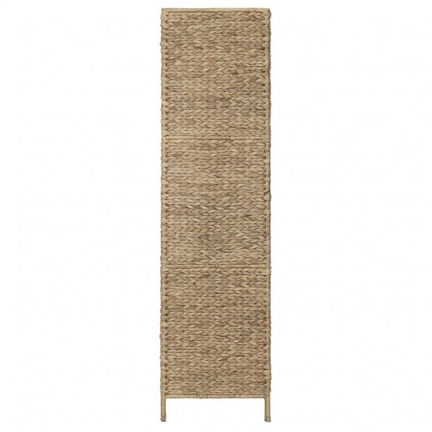 3-panel Room Divider 116x160 Cm Water Hyacinth Image 4