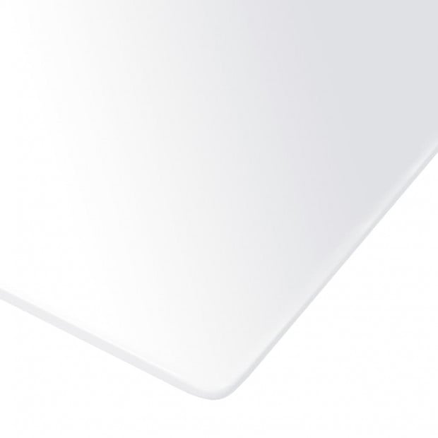 Dining Table High Gloss White 180x90x76 Cm Mdf Image 5