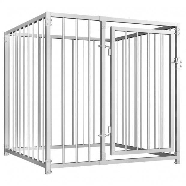 Outdoor Dog Kennel 100x100x100 Cm