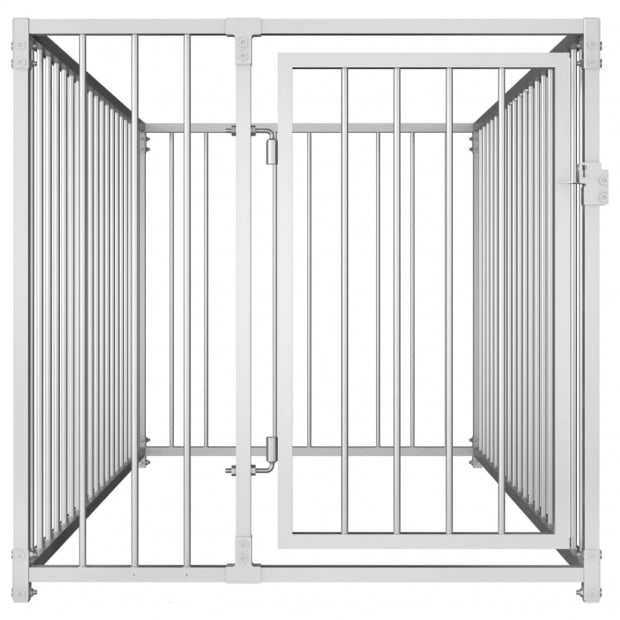 Outdoor Dog Kennel 100x200x100 Cm Image 2
