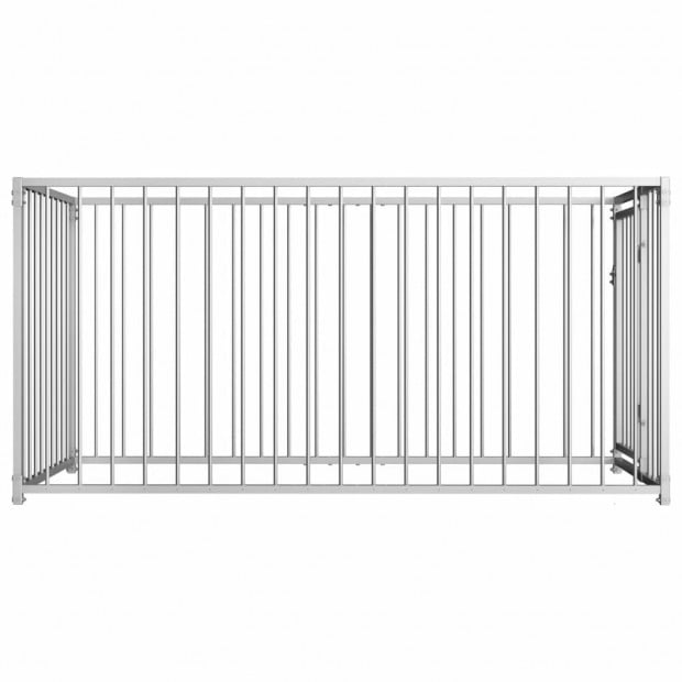 Outdoor Dog Kennel 100x200x100 Cm Image 3