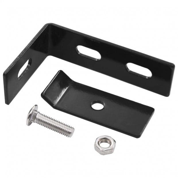 Wall Corner Connector 10 Sets Anthracite Image 3