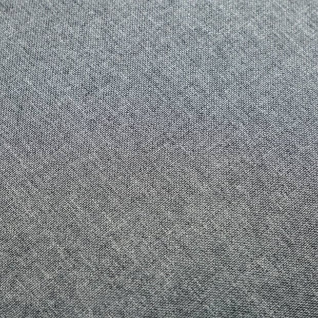 Armchair Light Grey Fabric Image 3
