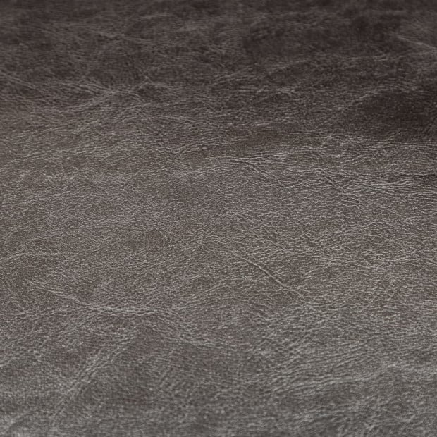 Sofa Chair Dark Brown Faux Leather Image 3