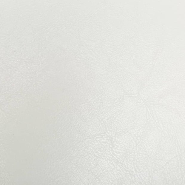 Tub Chair White F.Leather Image 3