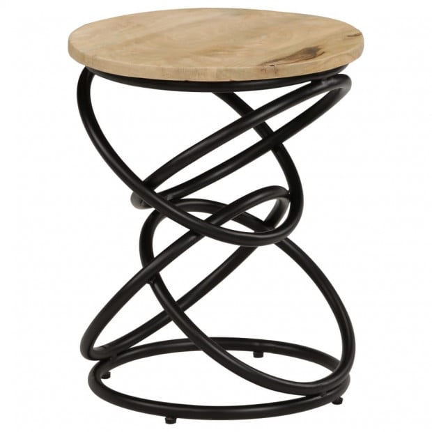 End Table Solid Mango Wood 40x50 Cm Image 9