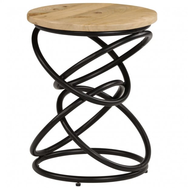 End Table Solid Mango Wood 40x50 Cm Image 10