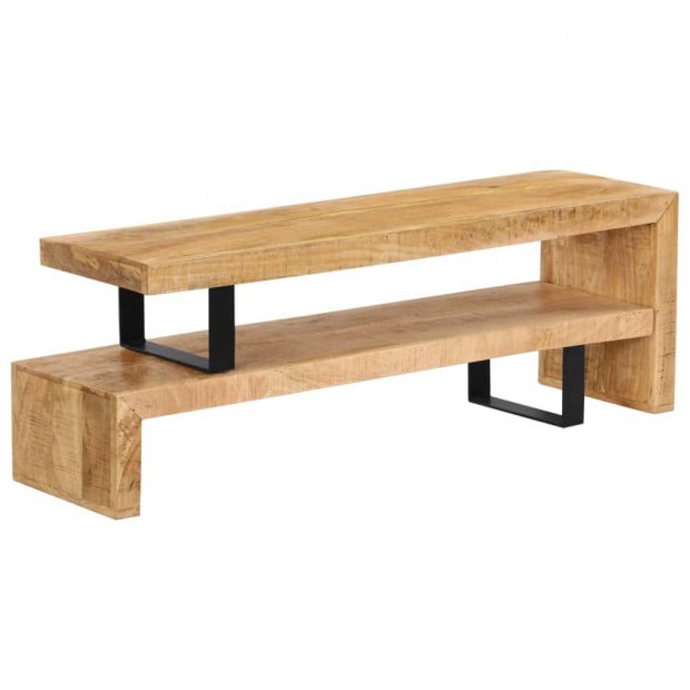 Tv Stand Solid Mango Wood Image 2