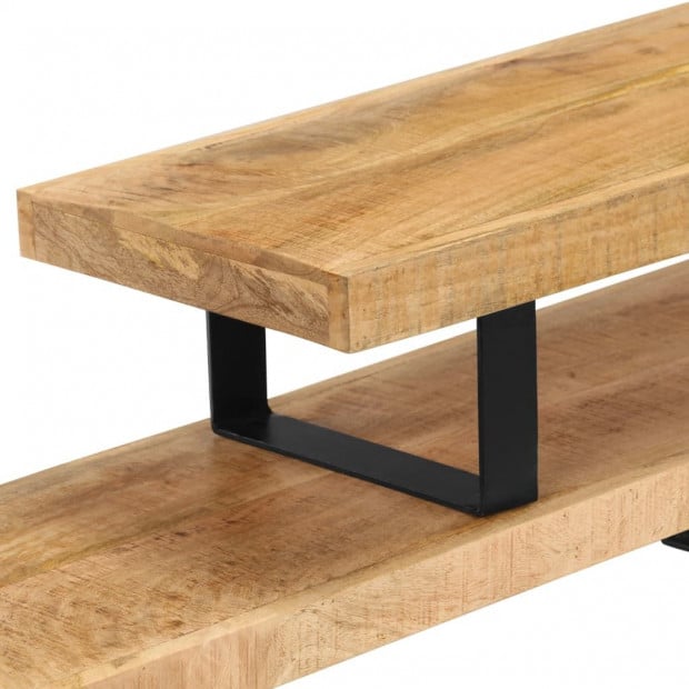 Tv Stand Solid Mango Wood Image 11