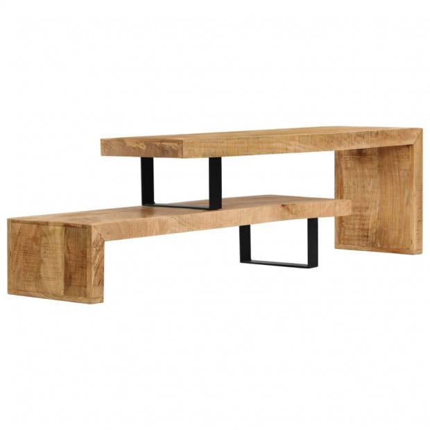Tv Stand Solid Mango Wood Image 4
