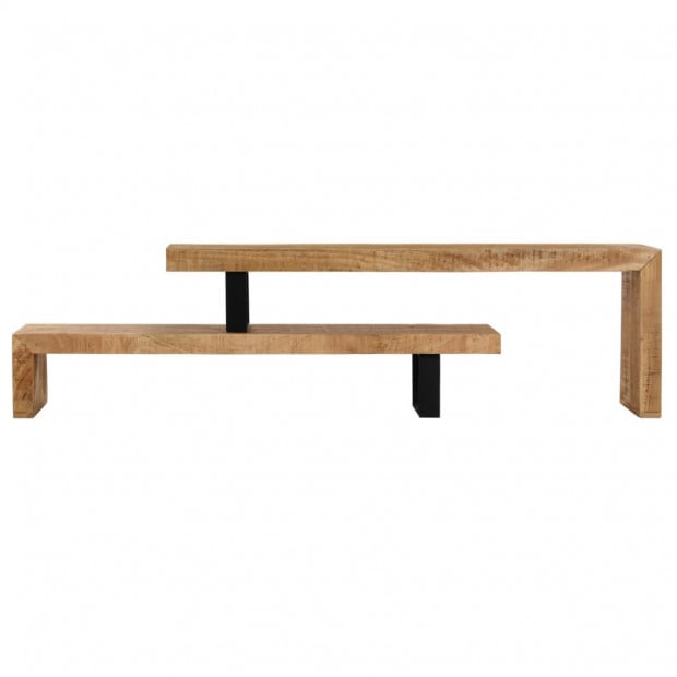 Tv Stand Solid Mango Wood Image 5