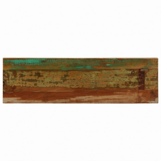 Console Table 120x35x76 Cm Solid Reclaimed Wood And Steel Image 4