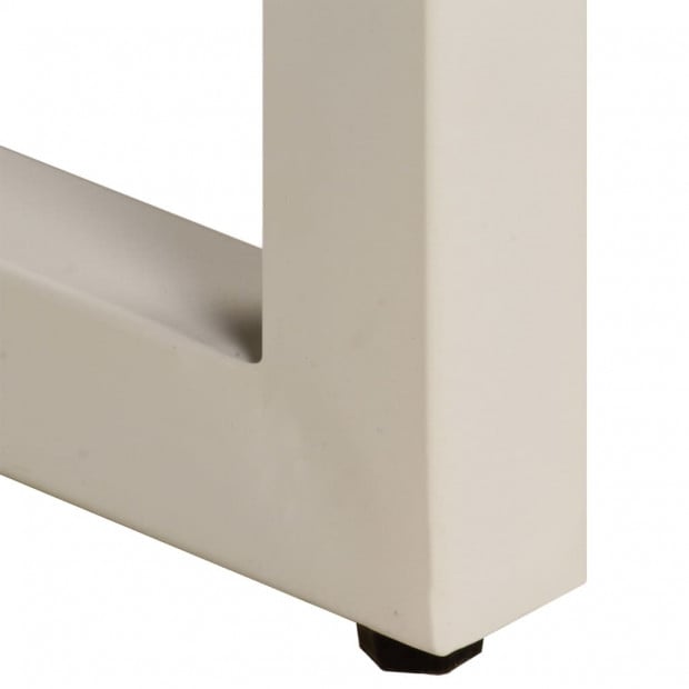 Console Table 120x35x76 Cm Solid Mango Wood And Steel Image 8