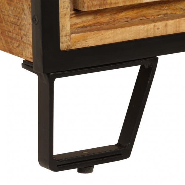 Sideboard 65x30x70 Cm Solid Mango Wood Image 8