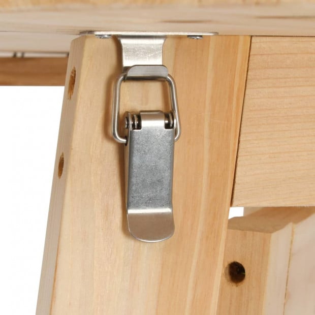Foldable Bar Table 78 Cm Fir Wood Image 6
