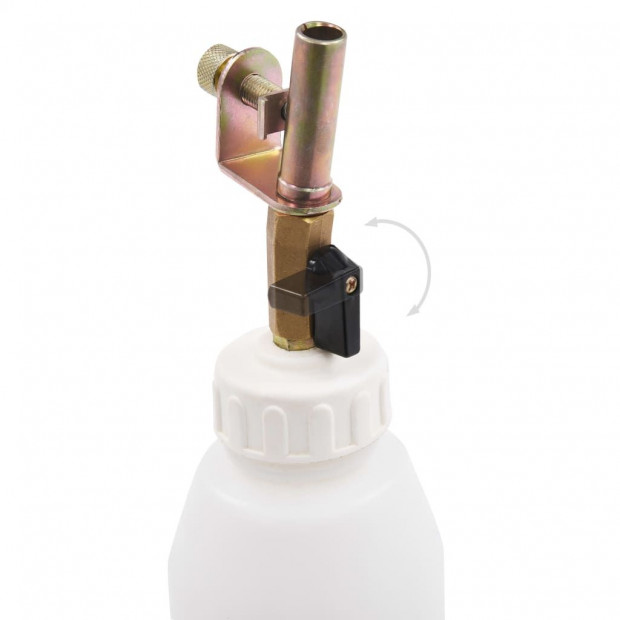 Pneumatic Brake Bleeder Extractor Pump With Filler Bottle 3.5 L Image 4