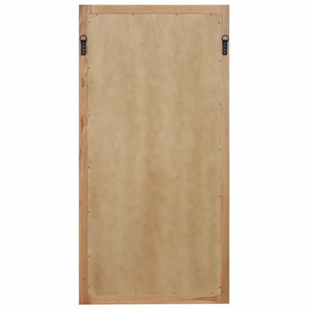 Mirror 60x120 Cm Solid Oak Wood Image 3