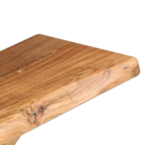 Wall Shelves 2 Pcs 120x20x16 Cm Solid Acacia Wood Image 3