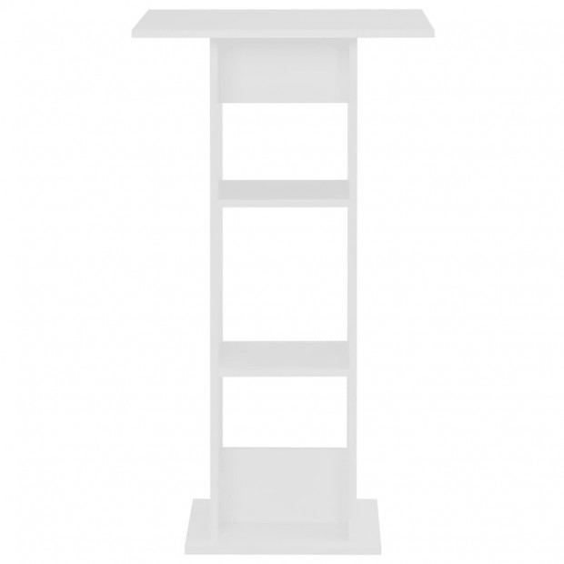 Bar Table White 60x60x110 Cm Image 3