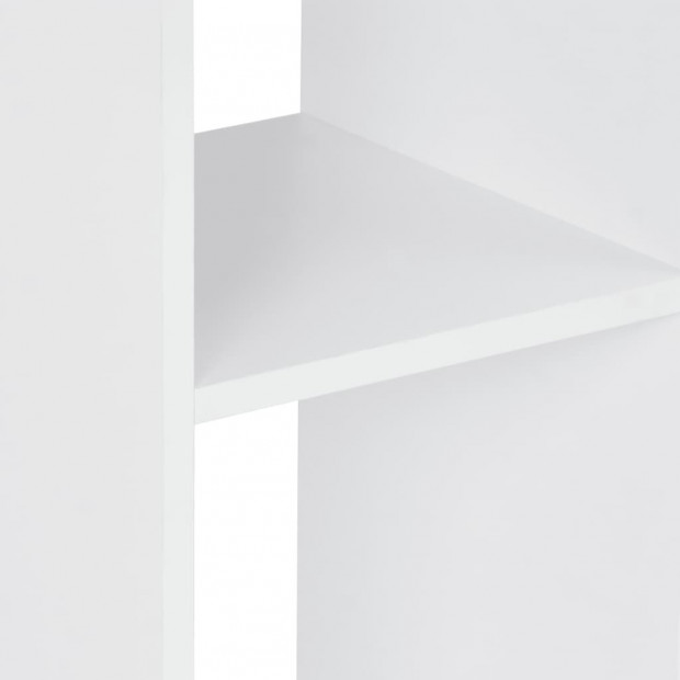 Bar Table White 60x60x110 Cm Image 5