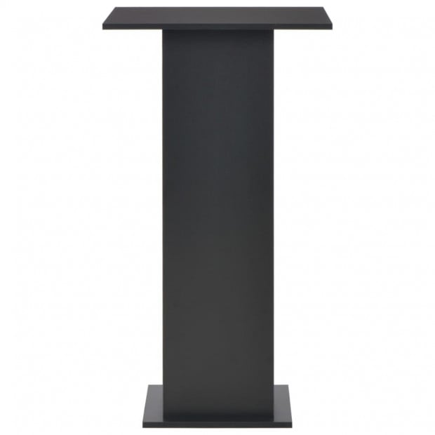 Bar Table Black 60x60x110 Cm Image 4