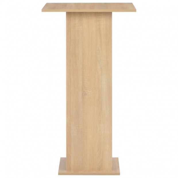 Bar Table Oak 60x60x110 Cm Image 4