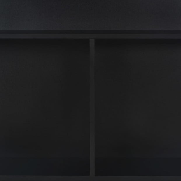 Bar Table With 2 Table Tops Black 130x40x120 Cm Image 2