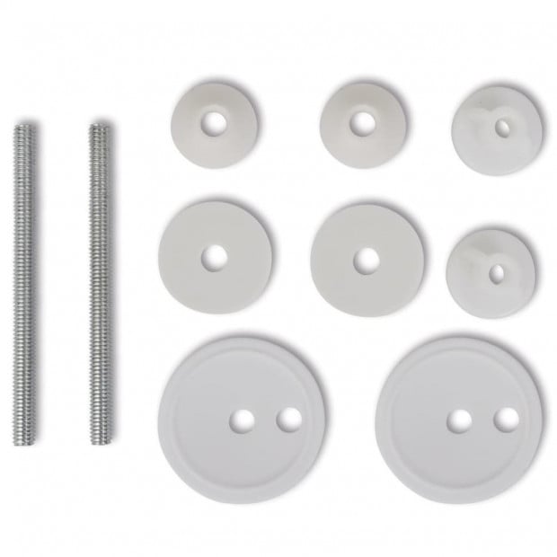Toilet Seats With Hard Close Lids 2 Pcs Mdf Old Wood Image 8