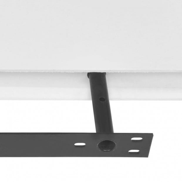 Wall Shelves 4 Pcs White 100 Cm Image 4