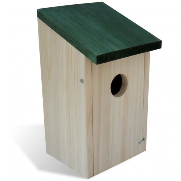 Bird Houses 8 Pcs Wood 12x12x22 Cm Image 2